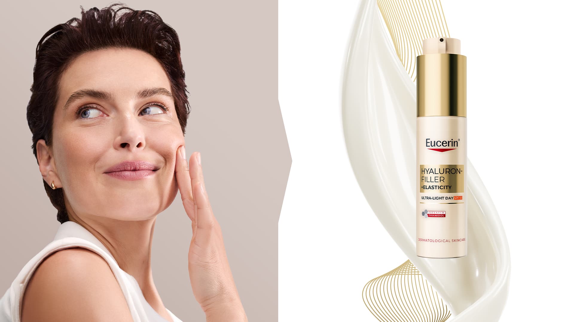 Hyaluron+Filler + Elasticity SPF fluid za lice