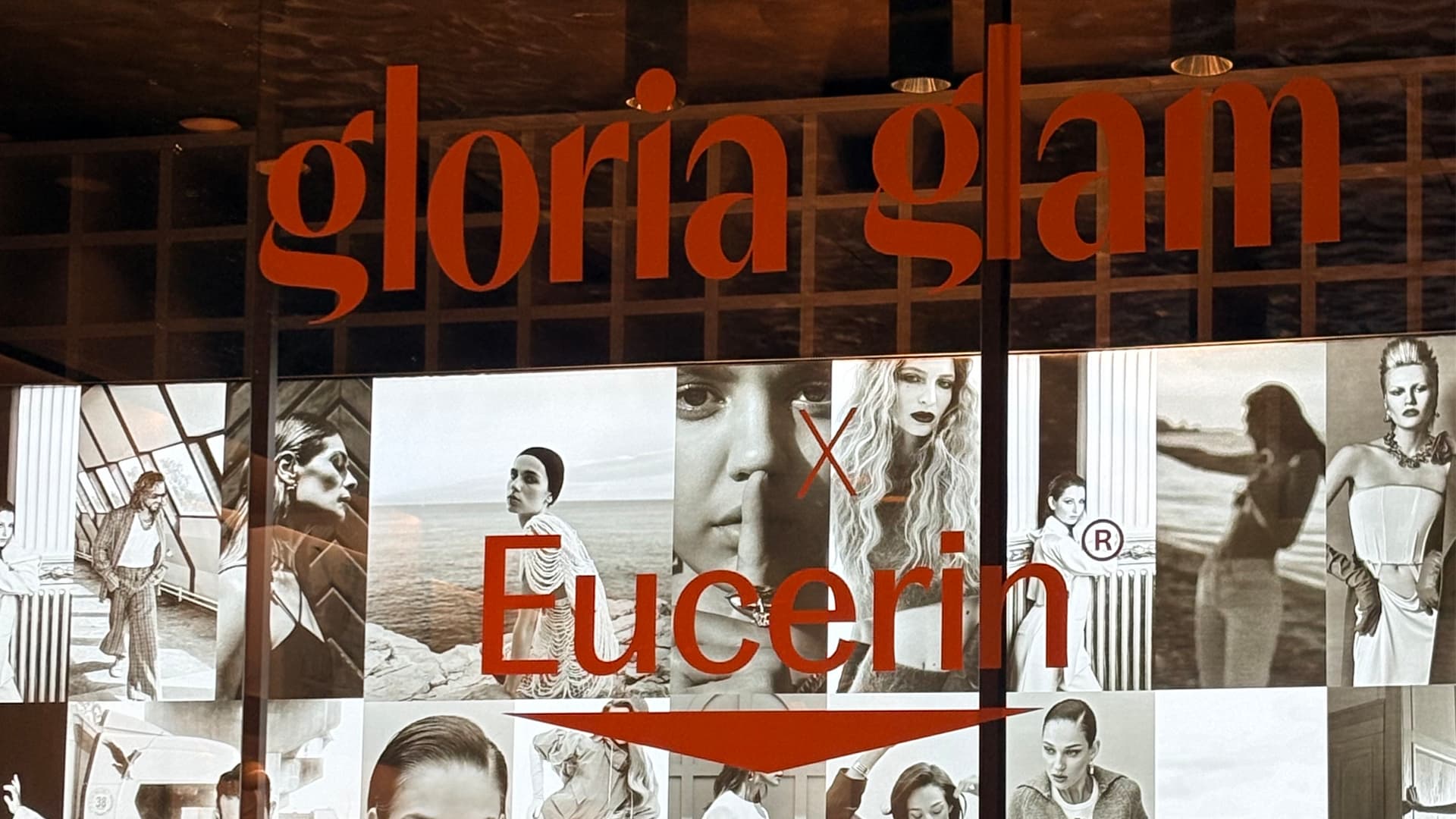 Gloria Glam & Eucerin event